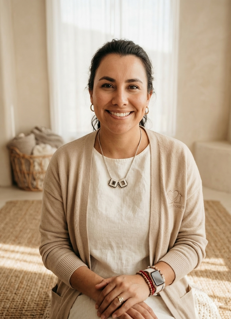 Carellys, doula certificada y educadora perinatal — especialista en acompañamiento prenatal en Utah y online para embarazadas latinas